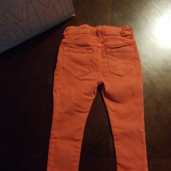 Gymboree red cropped skinny jeans - Picture 2 of 8